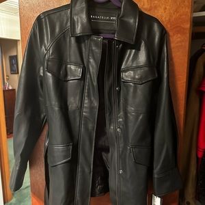 Bagatelle Vegan Leather Shacket
